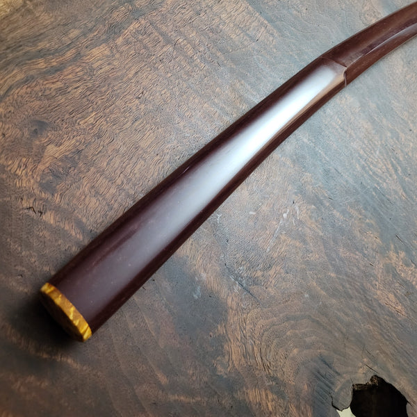 'Ruby' Traditional Bokken (Katana Sori)