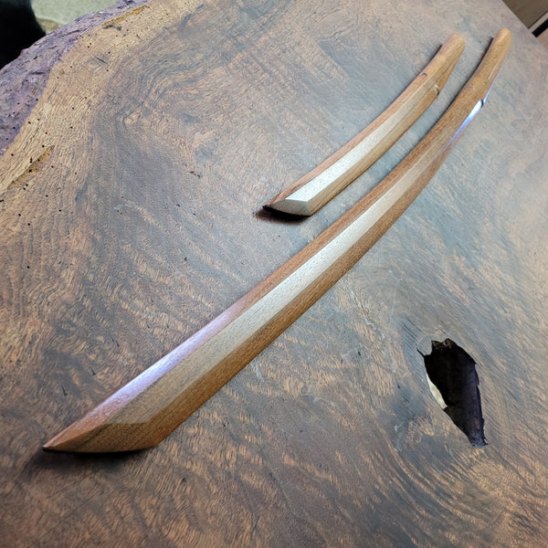Ipe Shinbudo Daisho Set (Katana Sori)