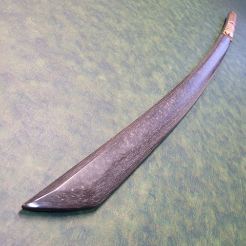 Gunmetal Shinbudo Bokken - Katana Sori