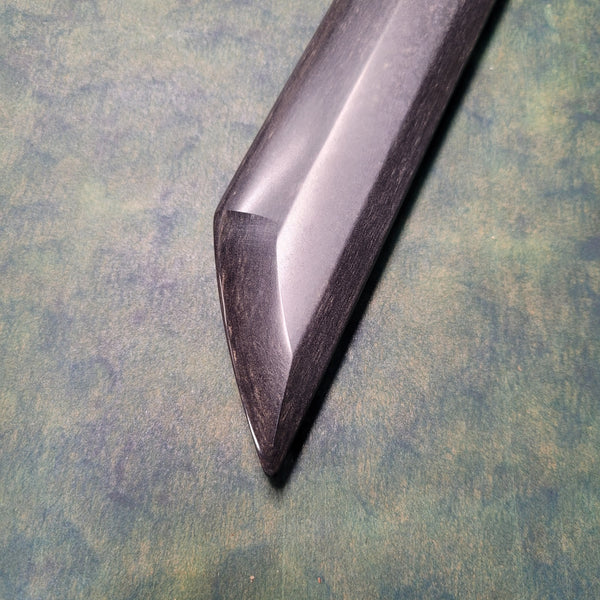Gunmetal Shinbudo Bokken - Katana Sori