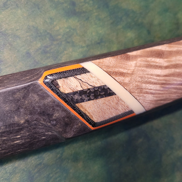 Gunmetal Shinbudo Bokken - Katana Sori