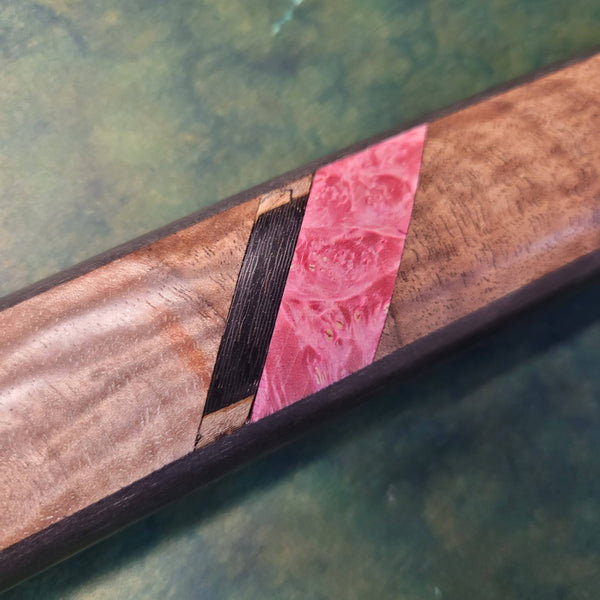 Gunmetal Shinbudo Bokken - Katana Sori