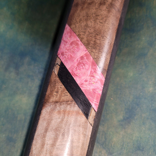 Gunmetal Shinbudo Bokken - Katana Sori