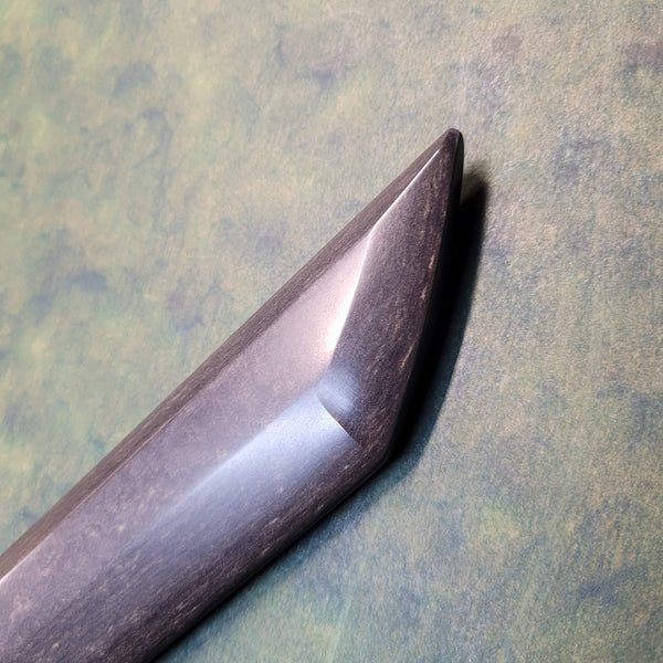 Gunmetal Shinbudo Bokken - Katana Sori