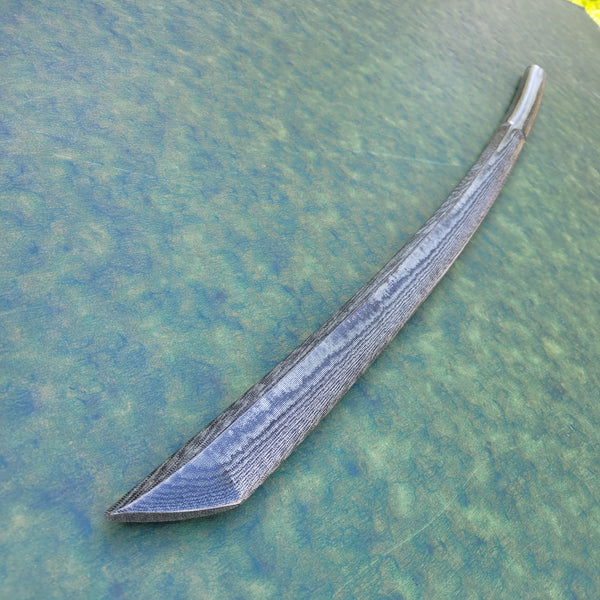 Black Canvas Phenolic Ko-Katana - Katana Sori