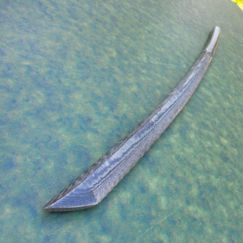 Black Canvas Phenolic Ko-Katana - Katana Sori