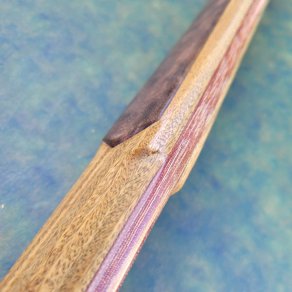 Canvas Phenolic Laminated (Vera/Walnut) Shinbudo Bokken - Katana Sori