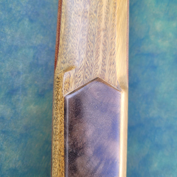 Canvas Phenolic Laminated (Vera/Walnut) Shinbudo Bokken - Katana Sori