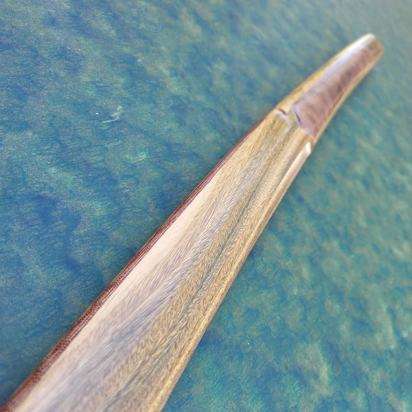 Canvas Phenolic Laminated (Vera/Walnut) Shinbudo Bokken - Katana Sori