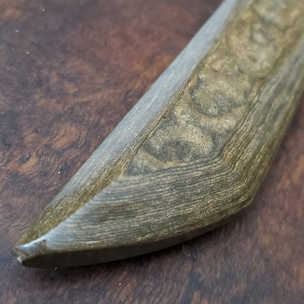 'Mocha' Shinbudo Bokken (Katana Sori) - Medium
